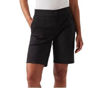 ATHLETA Trekkie Bermuda 2.0 Shorts 'Black' Size 6